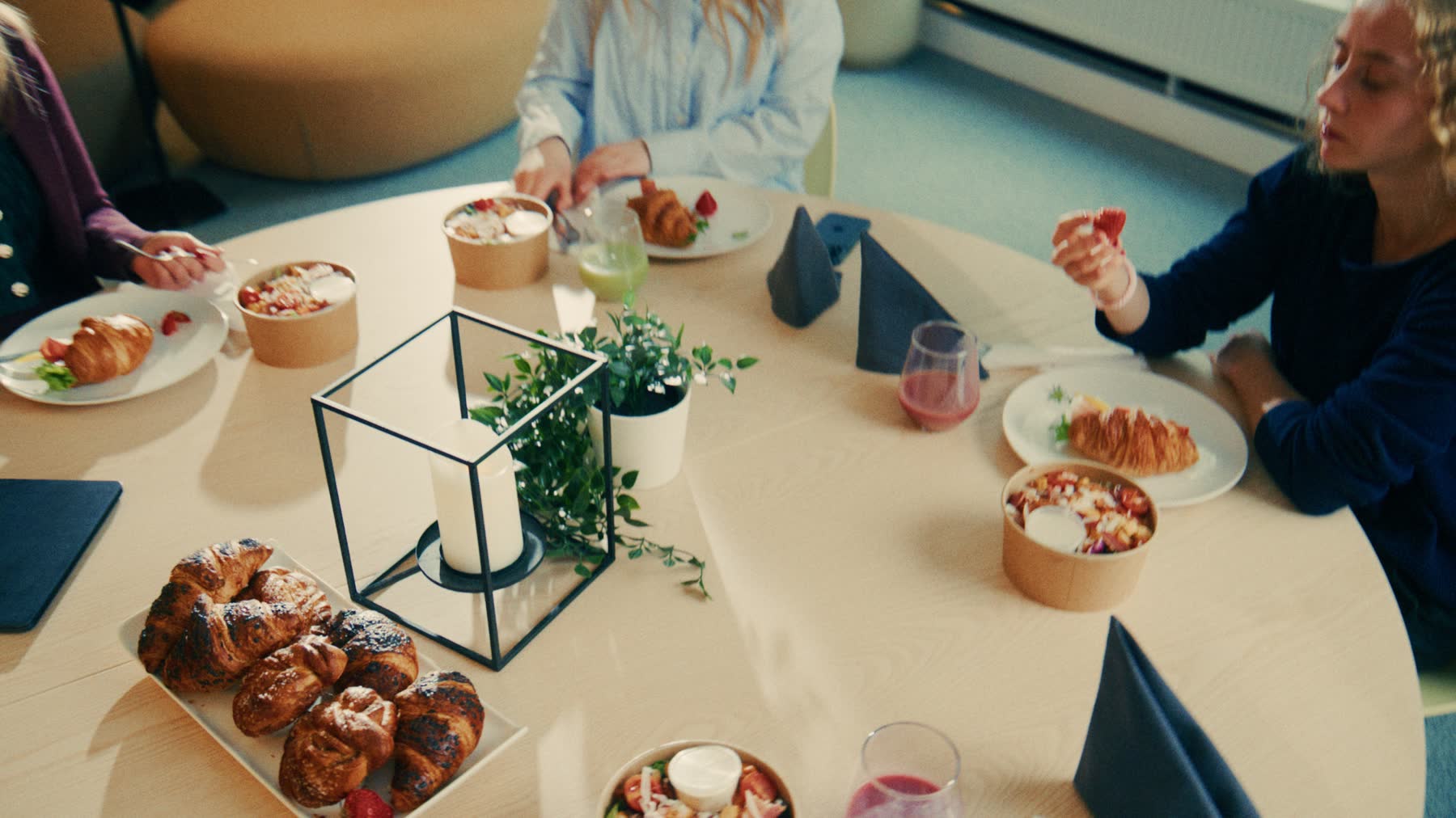 Frokost levert av Melhus Catering